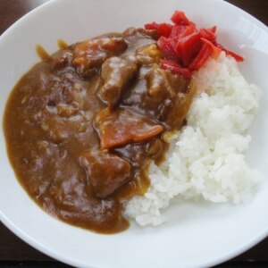 牛すね肉のカレーライス